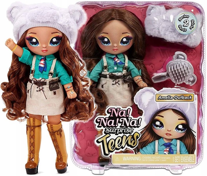 LALKA Na!Na!Na! Teens Doll Amelia Outback NA NA NA