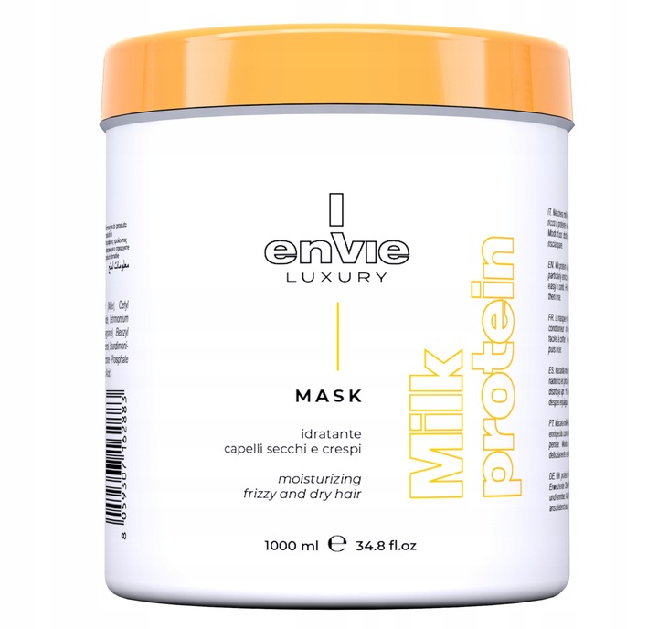 Envie Milk Mleczna Maska Do Włosów PUSZĄCYCH SIĘ KRĘCONYCH NAWILŻAJĄCA 1KG