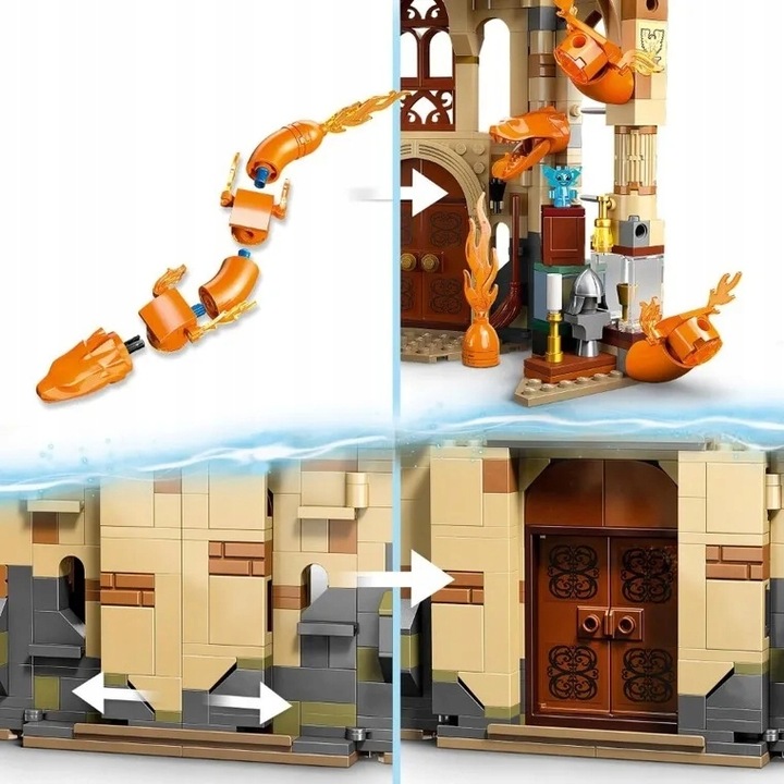 LEGO Harry Potter Zamek Hogwart Pokój Życzeń 5 Figurek + Akcesoria 76413