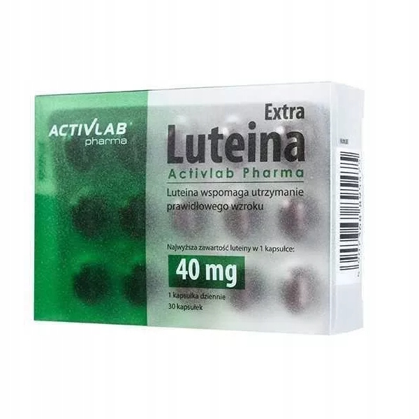 ACTIVLAB LUTEINA EXTRA WZROK 30 kaps x3