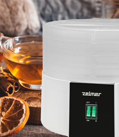 Suszarka spożywcza do grzybów Zelmer ZFD1010 520 W biała