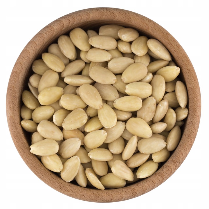 MIGDAŁY BLANSZOWANE 1kg Naturalne łuskane świeże