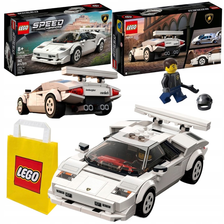 LEGO Speed Samochód Lamborghini Countach 76908