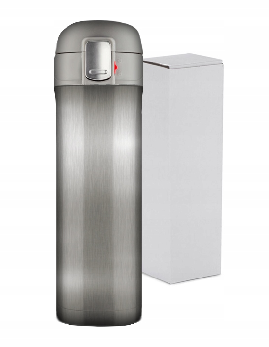 KUBEK TERMICZNY TERMOS NA KAWĘ HERBATĘ DO SAMOCHODU 440 ml PREZENT GRAWER