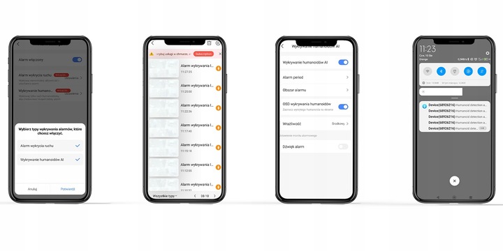KAMERA OBROTOWA WIFI ZEWNĘTRZNA 2xOBIEKTYW 2+2MP 2W1 ZOOM 2K DETEKCJA BLOW