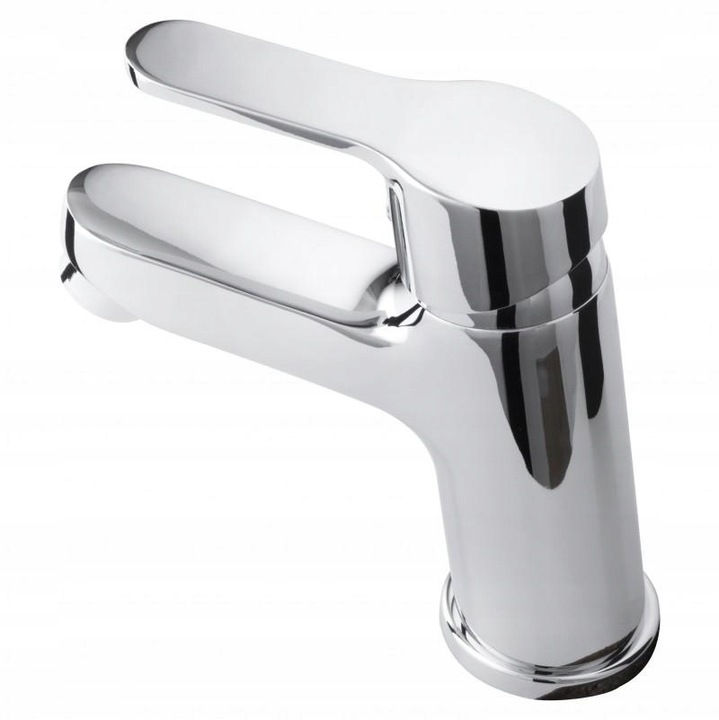 Bateria umywalkowa stojąca chrom srebrna kran do łazienki YOKA HOME