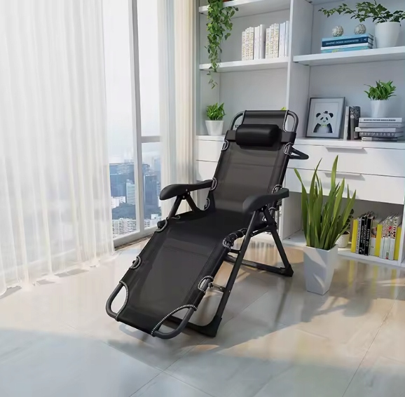 LEZAK OGRODOWY REGULOWANY 2 W 1 FOTEL + LEŻANKA