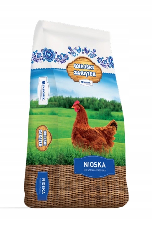 Pasza kura nioska TASOMIX Sypka 25 kg karma dla niosek WIEJSKI ZAKĄTEK