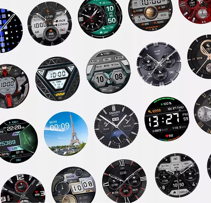 ZEGAREK SMARTWATCH DLA CHŁOPAKA CHŁOPCA ELEGANCKI NOWOCZESNY NA PREZENT