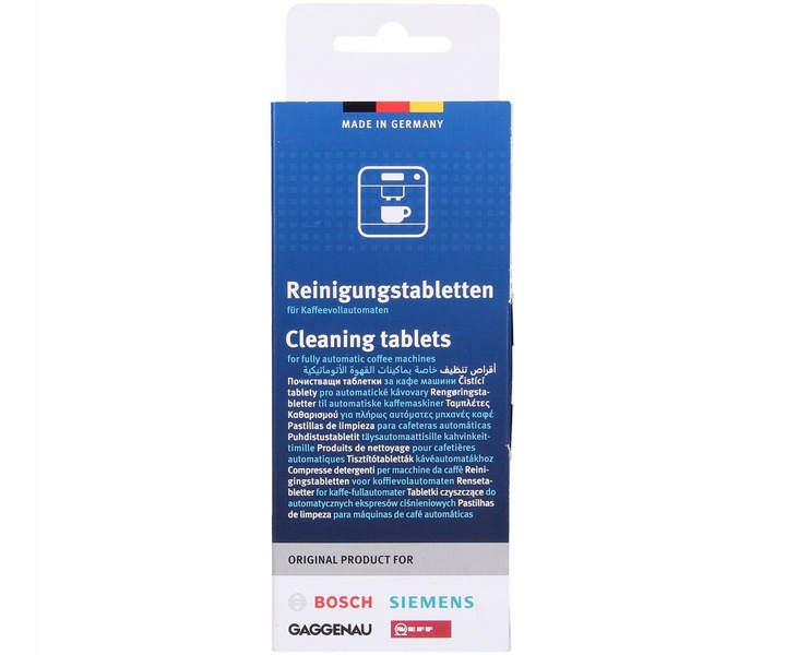TABLETKI odkamieniające + czyszczące BOSCH SIEMENS