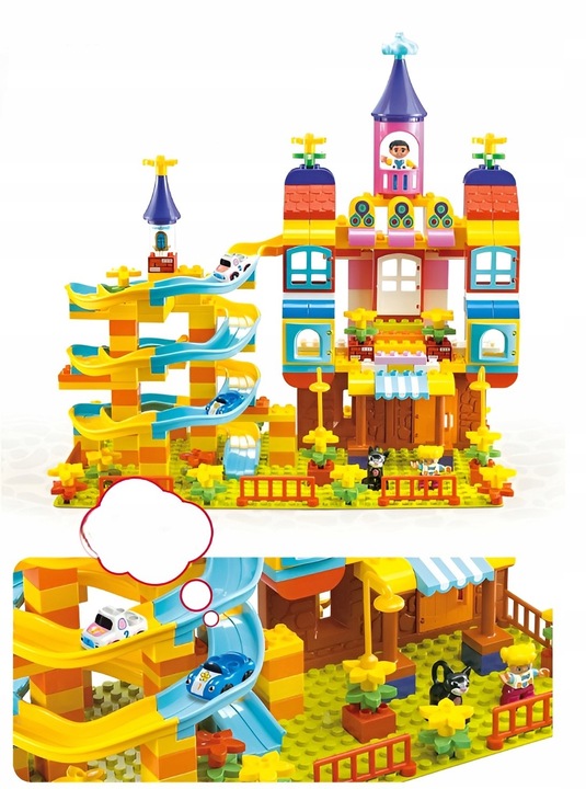 KLOCKI KONSTRUKCYJNE NAJLEPSZY PREZENT DLA 3 4 5 6 7 8 LATKA ZESTAW 209 EL.