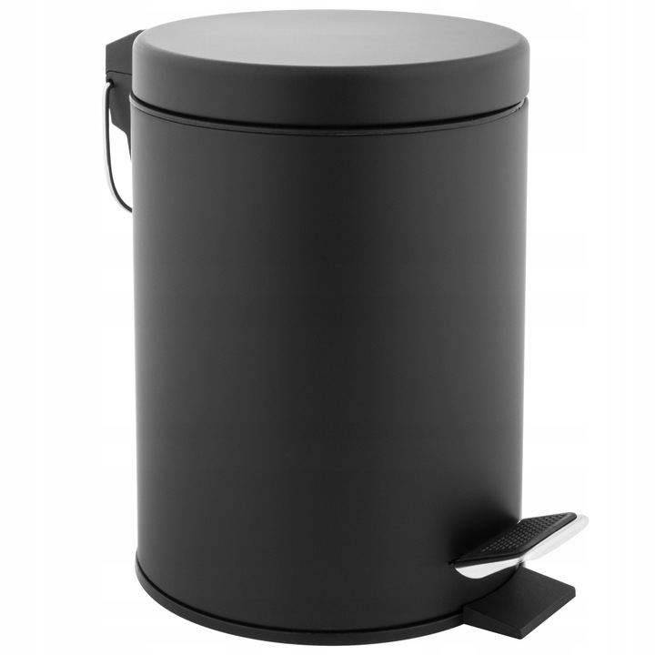 Kosz na śmieci śmietnik 3L do WC łazienki toalety biura czarny LOFT YOKA