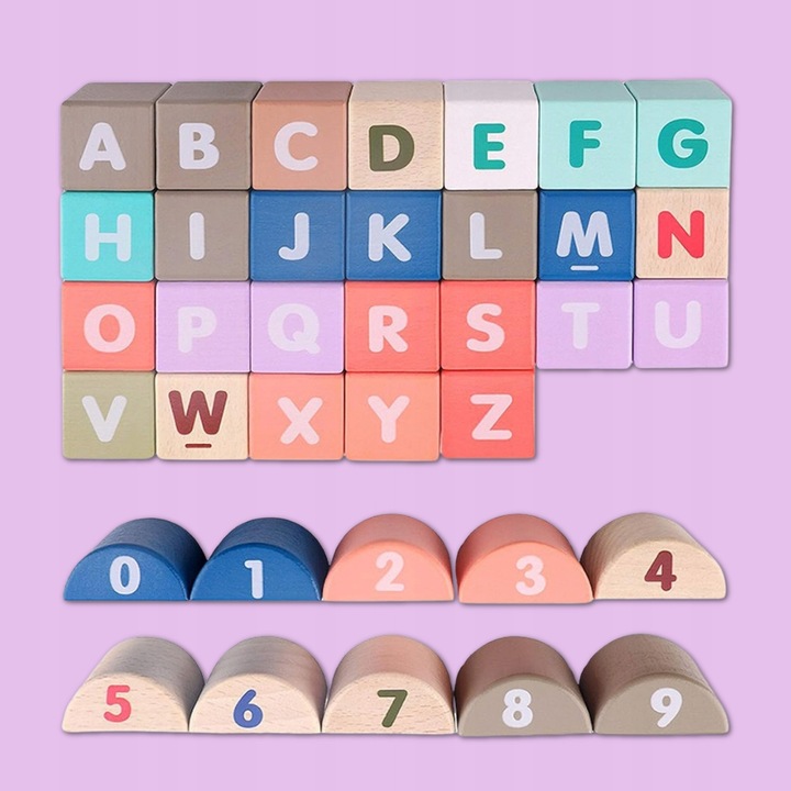 DREWNIANE KLOCKI ZESTAW DROGA MIASTO AUTA 115 ELEMENTÓW MATA PUZZLE