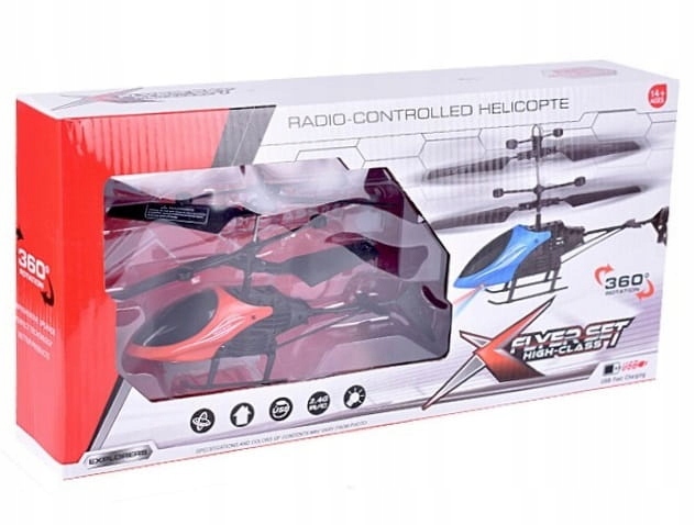 HELIKOPTER ZDALNIE STEROWANY RC SAMOLOT + PILOT