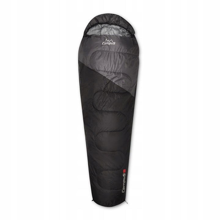 Śpiwór CampuS Kjerag 250 czarno-szary CUP702123404 Right