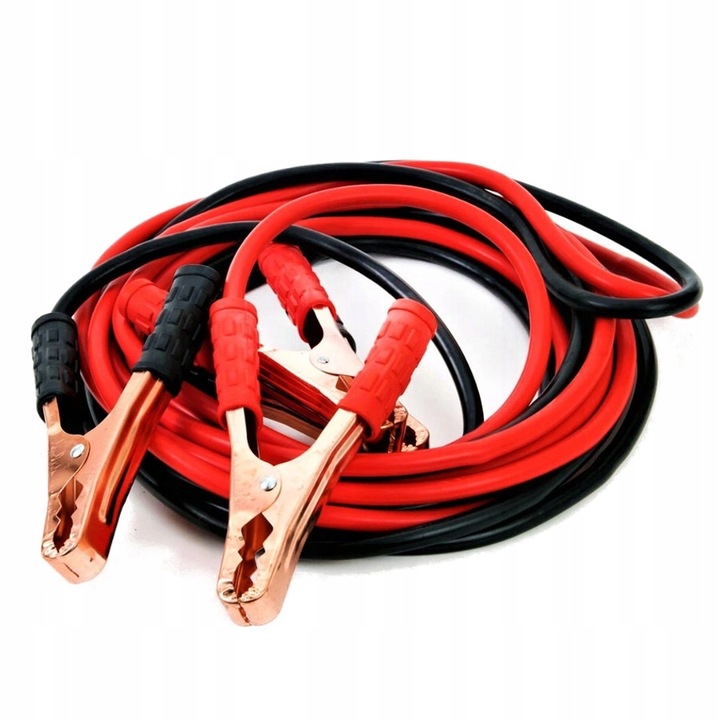 KABLE PRZEWODY ROZRUCHOWE GRUBE 900A 2x 6 METRÓW