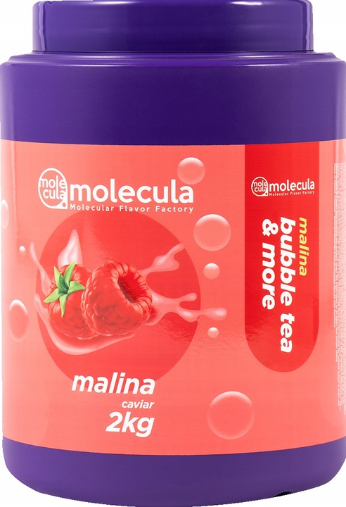 Kulki do Bubble Tea Molekularny Kawior 2 KG MALINA