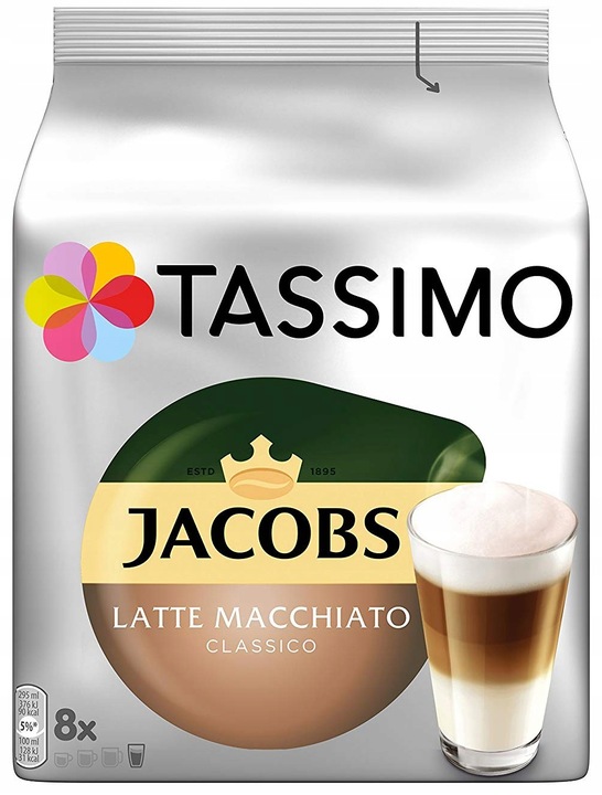Kapsułki TASSIMO Zestaw Latte Macchiato SMAKOWE 40