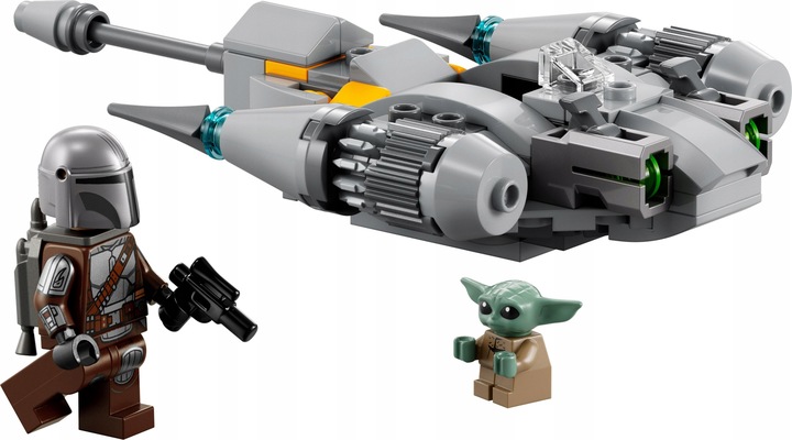 LEGO Star Wars Myśliwiec N-1 Mandalorianina w mikroskali klocki 75363 Grogu