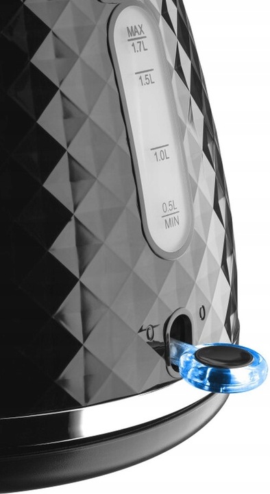 CZAJNIK KF 3030 CZARNY 1.7 L AMICA 2200 W