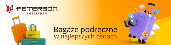 PETERSON plecak torba podręczna WIZZAIR RYANAIR