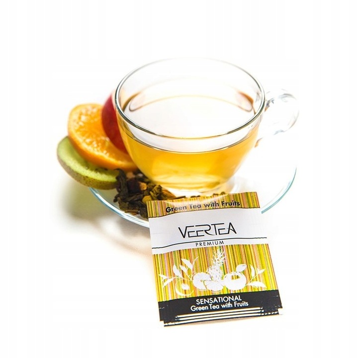 Kolekcja herbat zielonych Veertea 100 szt.