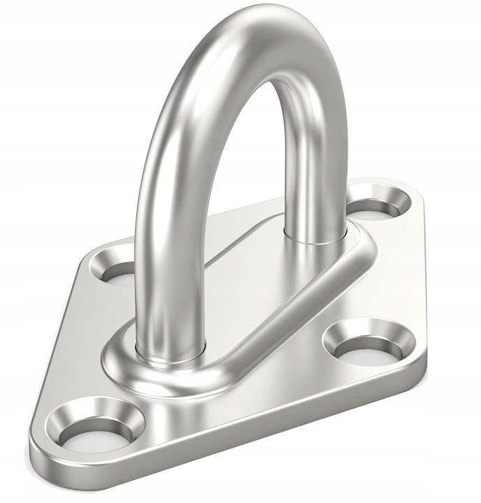 HAK MOCOWANIE SUFITOWE STALOWY UCHWYT DO MONTAŻU PASÓW TRX HUŚTAWKI WORKA