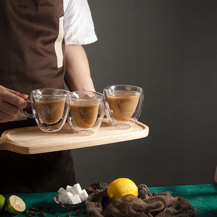 6x SZKLANKI TERMICZNE DO KAWY DRINKÓW SERCE 250ml NA PREZENT DZIEŃ KOBIET