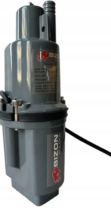POMPA CIŚNIENIOWA do wody PODLEWANIA głębinowa studni 20m Kabla 8BAR BIZON