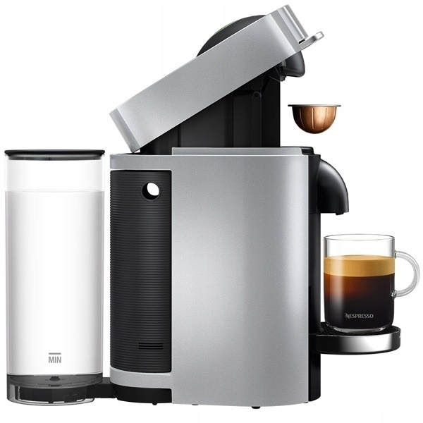 Ekspres kapsułki Nespresso Vertuo DeLonghi ENV155.S srebrny/szary (P)