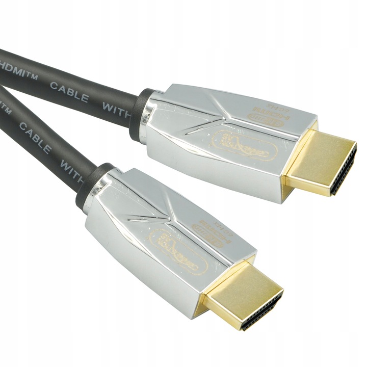 CERTYFIKOWANY KABEL HDMI 2.1 UHD 8K 4K 48Gbps CONNECTIONLAB UHDC 1m