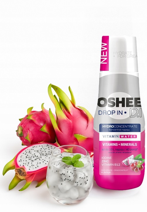 OSHEE ZESTAW 3 x SYROP KONCENTRAT DO SODASTREAM DO SATURATORA