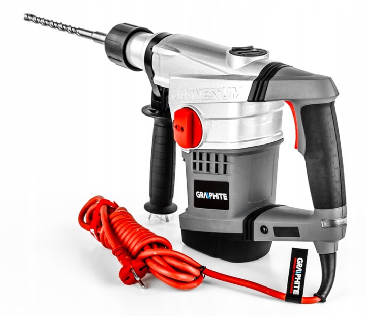 GRAPHITE MŁOT UDAROWY udarowo-obrotowy SDS MAX udar 10J 1250W 58G874
