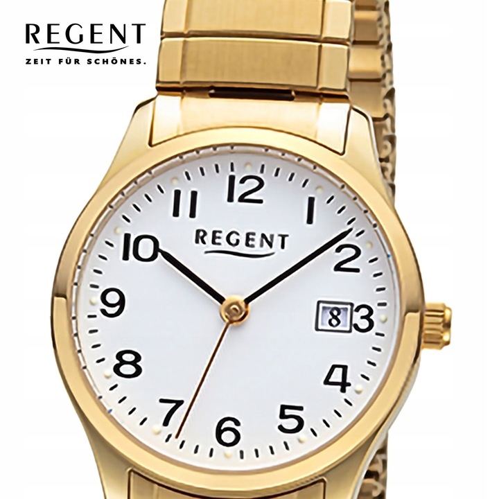 Regent Ladies Zegarek na rękę Analogowa bransoletka ze stali nierdzewnej