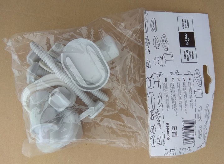 Zawiasy do deski wolny opad Cersanit DELFI EKO MERIDA NEVADA TRENTO