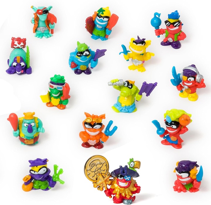 MAGIC BOX - PIRATIX - SERIA GOLDEN TREASURE - 6 SZT SASZETEK Z FIGURKĄ