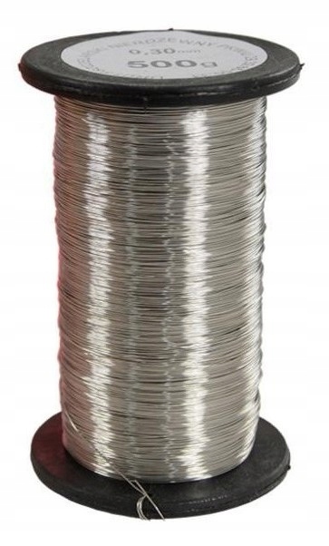 DRUT DO WĘZY 0,3 mm 500g węza pasieka ul ule