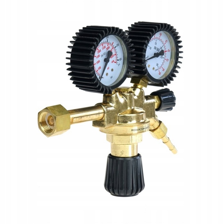 REDUKTOR Ar/CO2 DWUTLENEK ARGON MIX MIESZANKA