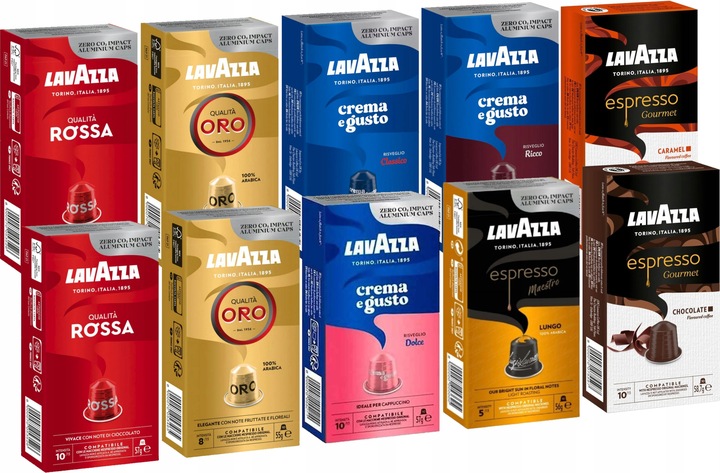 Kapsułki do NESPRESSO LAVAZZA ESPRESSO 100 sztuk