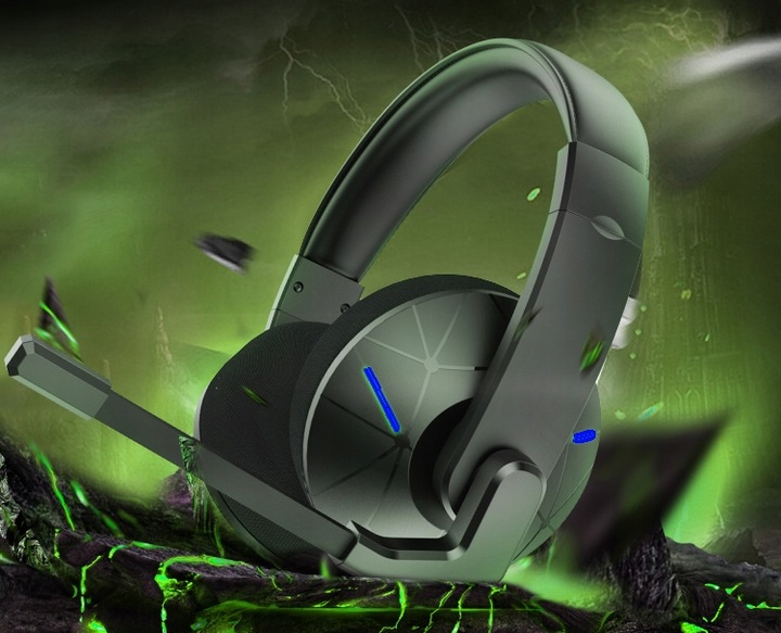 Słuchawki z mikrofonem gamingowe dla graczy A3 USB