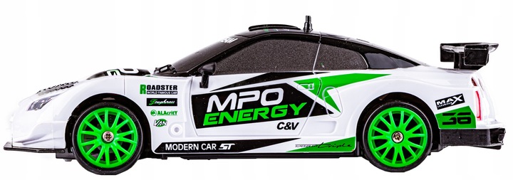 Samochód Auto do DRIFTu Napęd 4x4 2,4GHz NISSAN GTR 1:24 DRIFT + PAKIET