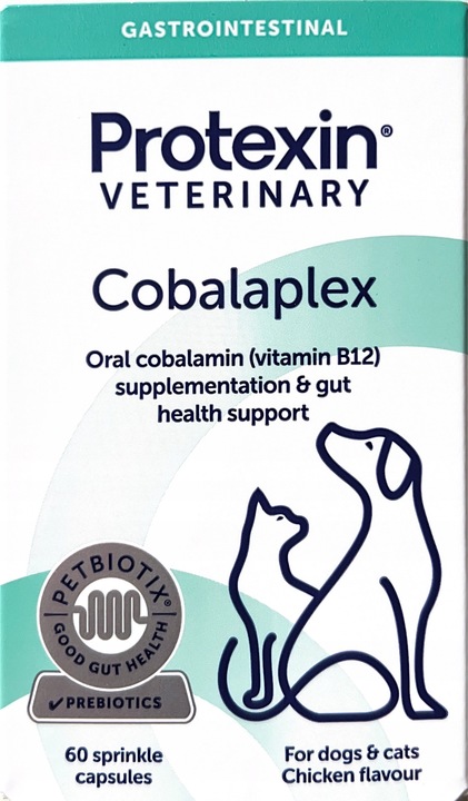Cobalaplex Protexin Kwas foliowy i Witamina B12 pies/kot 60 kapsułek