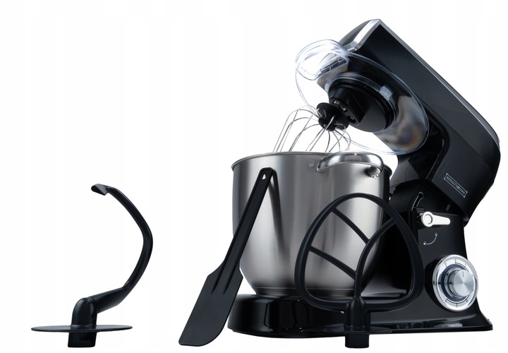 ROBOT PLANETARNY KUCHENNY MIKSER 3 MIESZADŁA 2100W MISA XL INOX 7.5L MOCNY