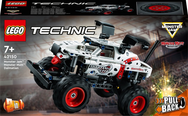 LEGO Technic 42150 Monster Jam Mutt Dalmatian 42136 TRAKTOR John Deere