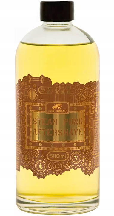Pan Drwal Steam Punk Aftershave Woda po goleniu łagodzi podrażnienia 500 ml