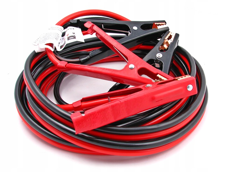 KABLE PRZEWODY ROZRUCHOWE 800A 6 METRÓW 2x 6m 16mm