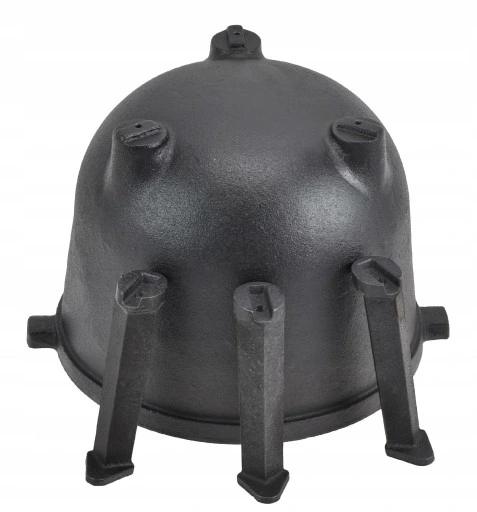 KOCIOŁEK ŻELIWNY STOJĄCY 11L MYŚLIWSKI WĘGIERSKI ROSSNER GARNEK NA OGNISKO