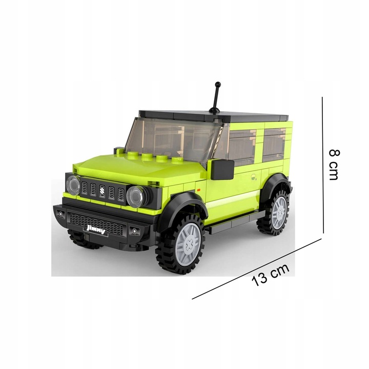 CADA KLOCKI KONSTRUKCYJNE AUTO MODEL SUZUKI JIMNY 1:24 SAMOCHÓD 192 EL.