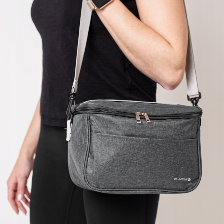 TORBA TERMICZNA ŚNIADANIOWA NA LUNCH TURYSTYCZNA 7,5L DUŻA WKŁAD CHŁODZĄCY