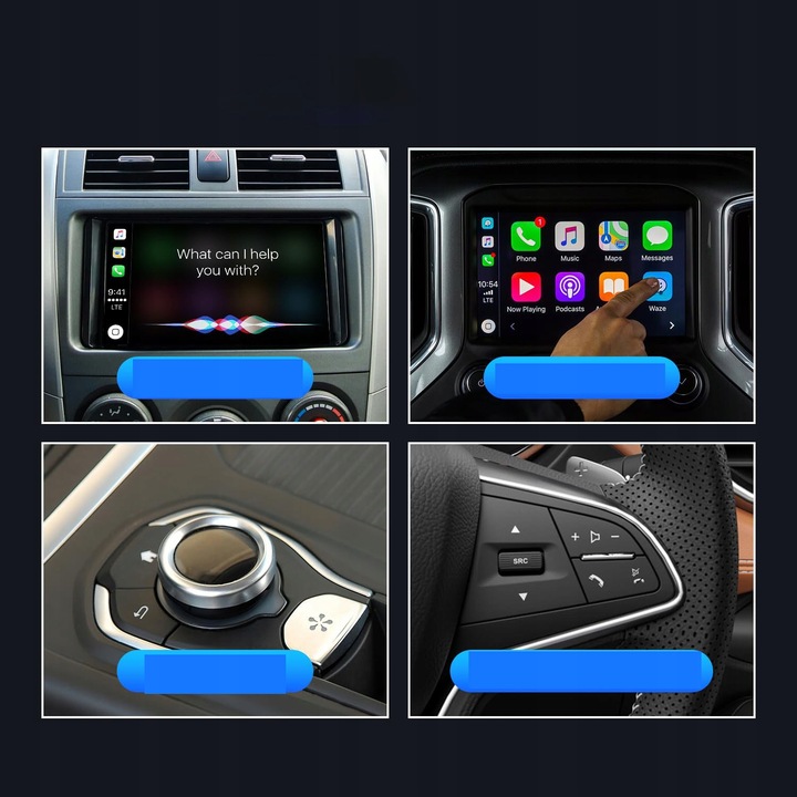 Bezprzewodowy Adapter Mini USB CarPlay do iPhone iOS